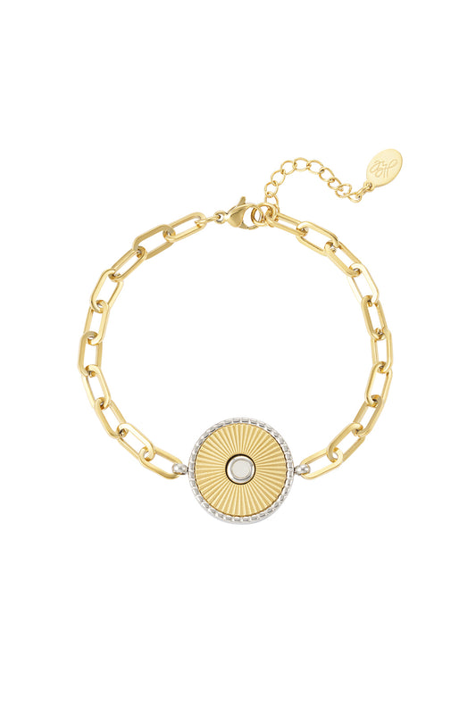 LET THEM "Jess" Link Bracelet
