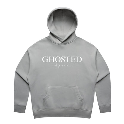 Women's Slim Fit Hoodies - Ghosted again (White Logo)